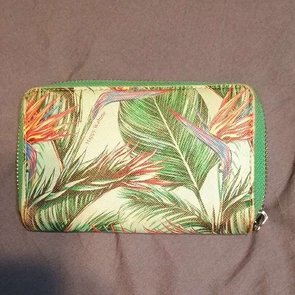 Tropical Green Wallet - Picture 1 of 4